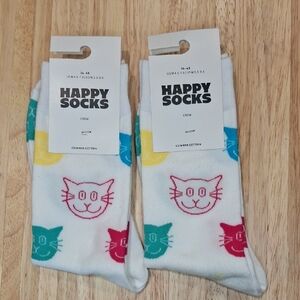 Happy Socks Bundle-Multicolor Cats